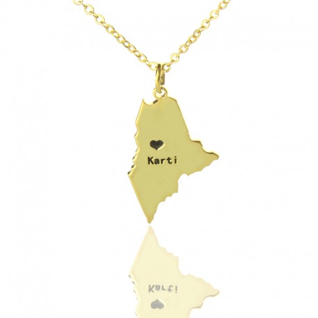 State of Maine Necklaces