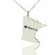 Minnesota State Necklace